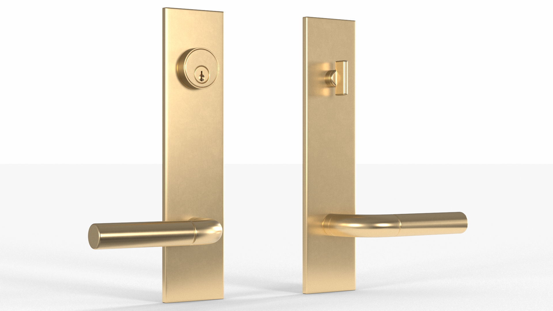Tumalo Handle - Exterior Door Set 3D model_5