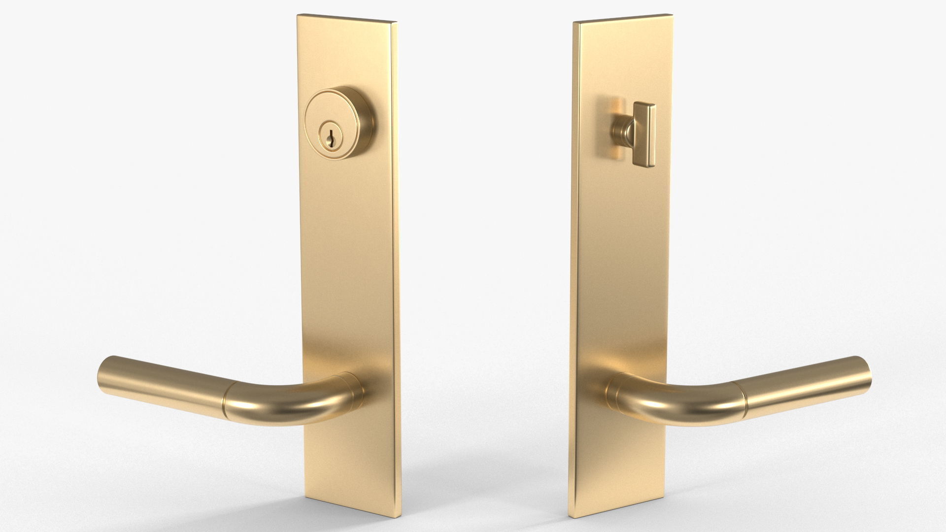 Tumalo Handle - Exterior Door Set 3D model_7