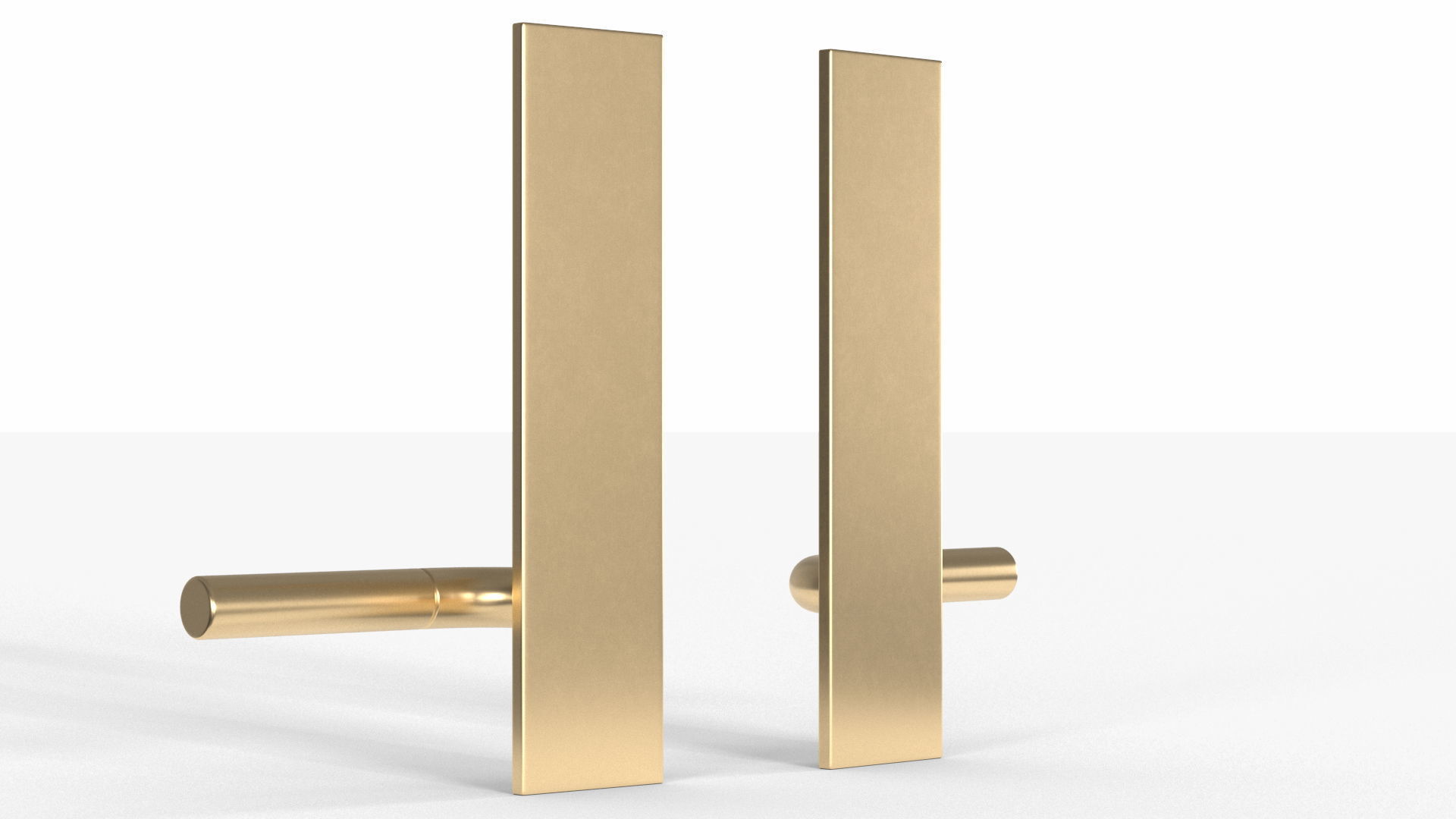 Tumalo Handle - Exterior Door Set 3D model_6