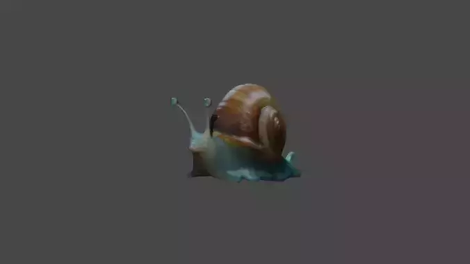 Fantasy Forest Snail