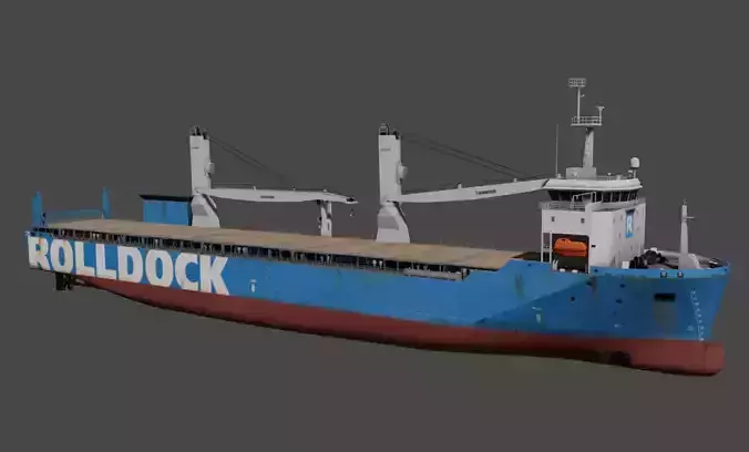 Heavy Load Carrier  Low-poly 3D model