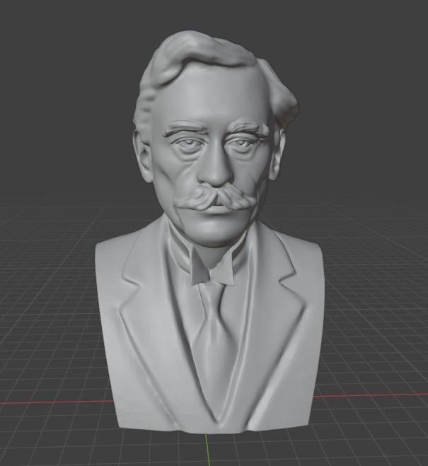 Robert Peary 3D print model_19