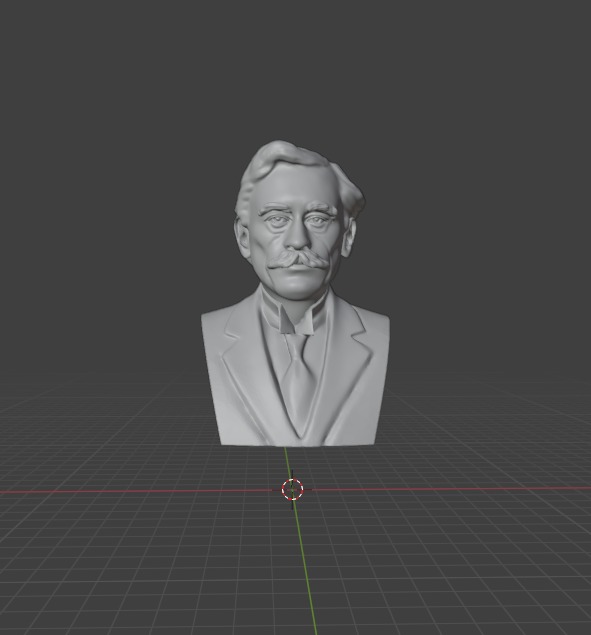 Robert Peary 3D print model_21