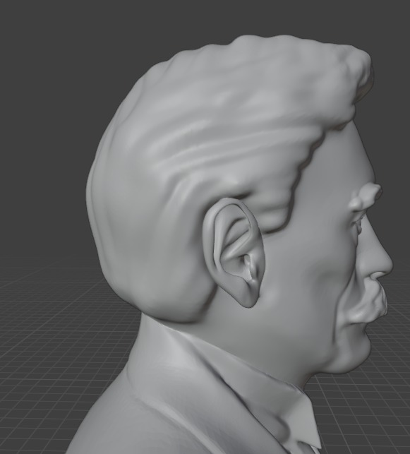 Robert Peary 3D print model_8