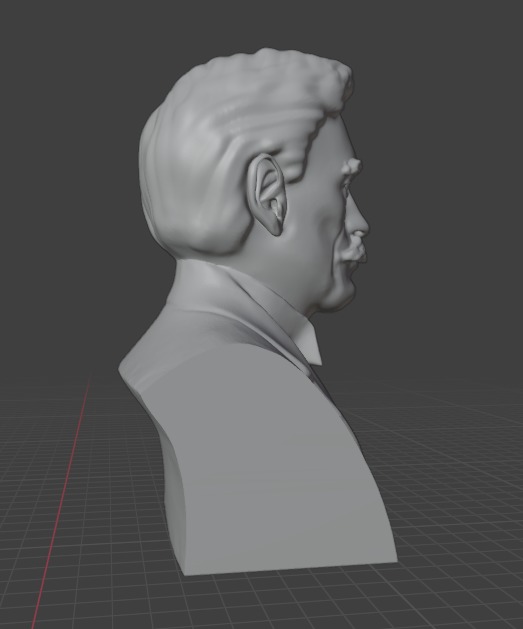 Robert Peary 3D print model_23