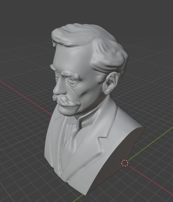 Robert Peary 3D print model_4