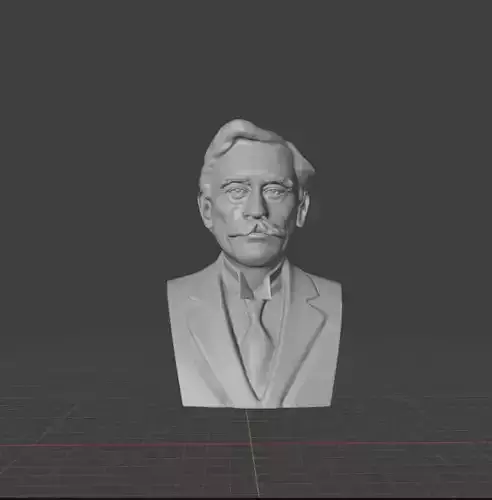 Robert Peary 3D print model