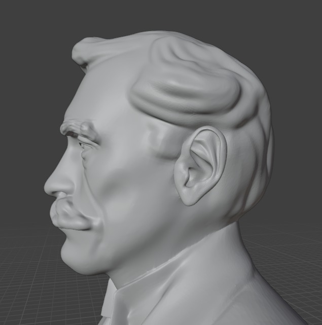Robert Peary 3D print model_11
