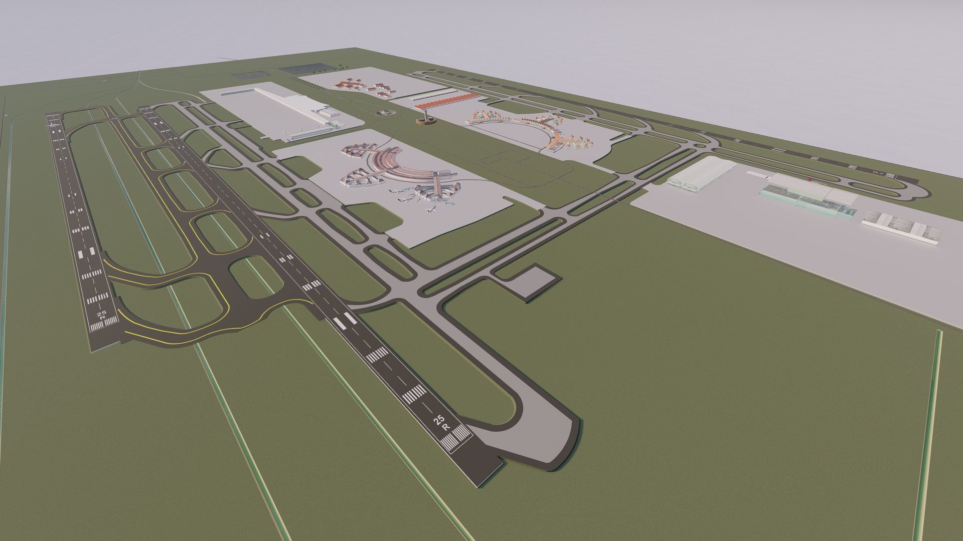 3D Airport-Airport 3D model_7