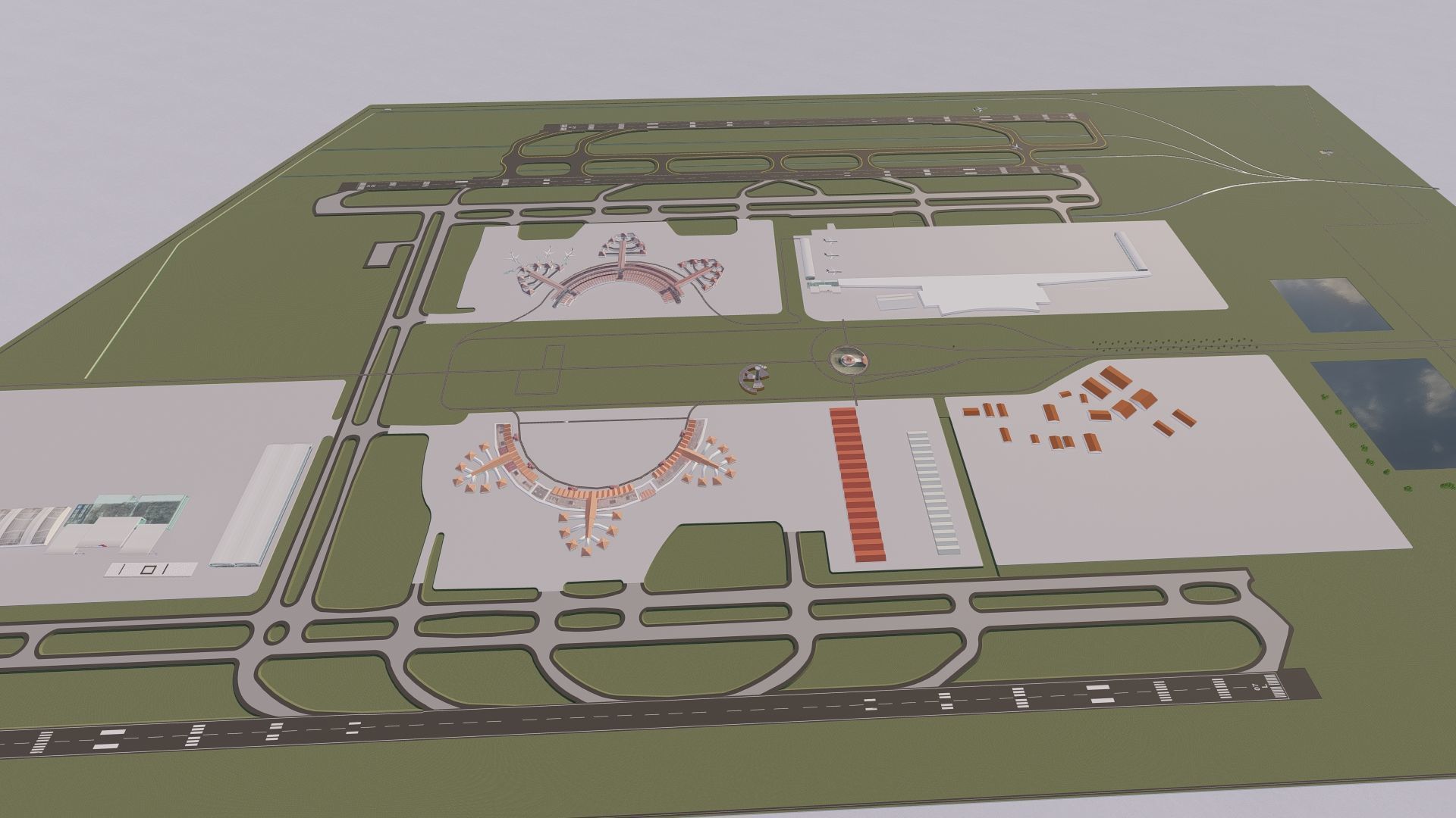 3D Airport-Airport 3D model_11