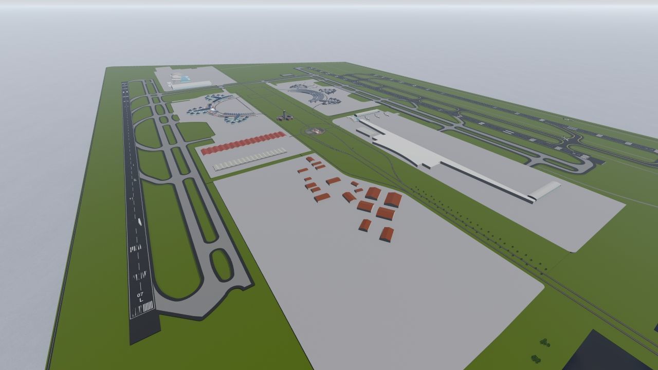 3D Airport-Airport 3D model_13