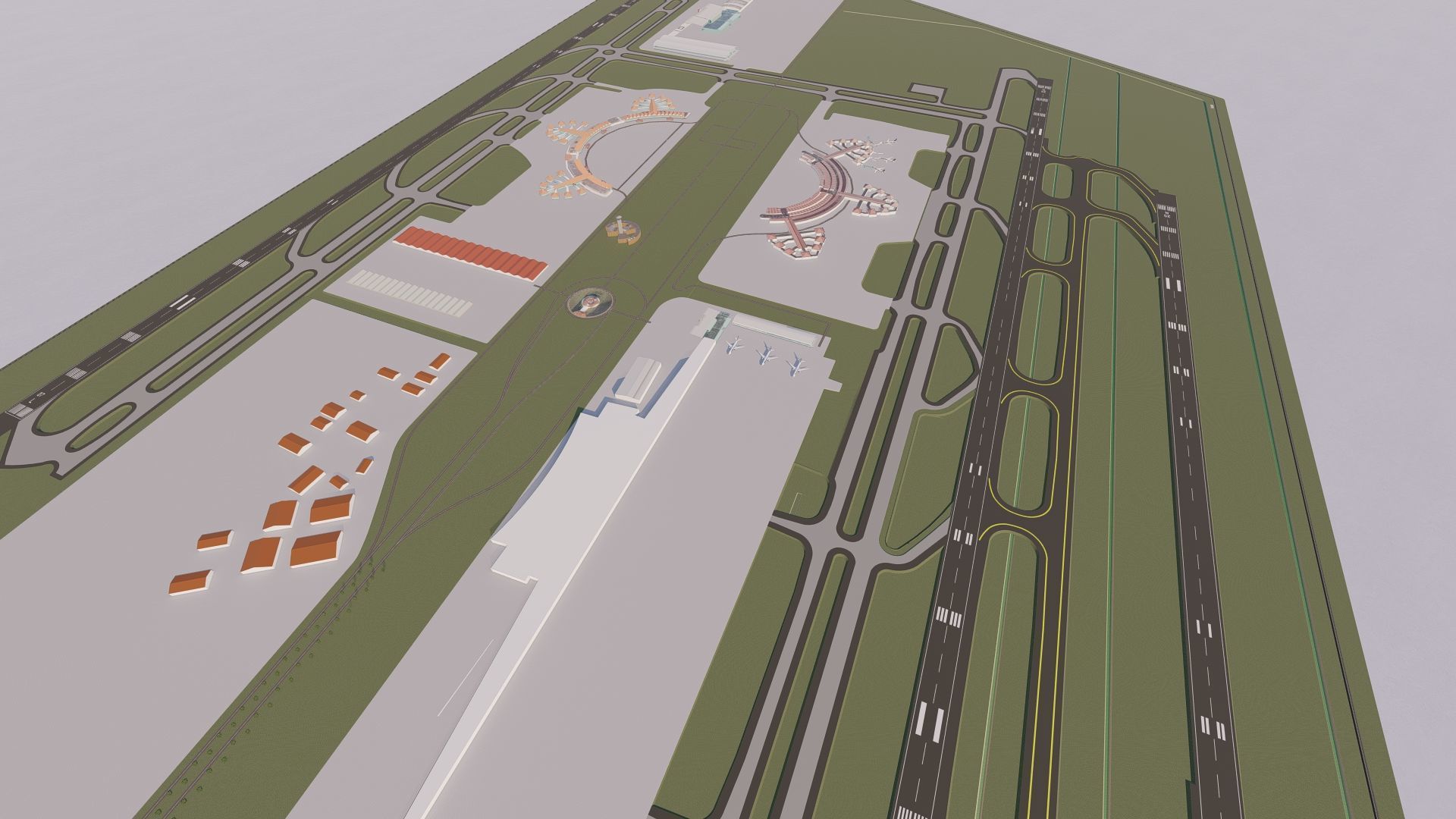 3D Airport-Airport 3D model_5