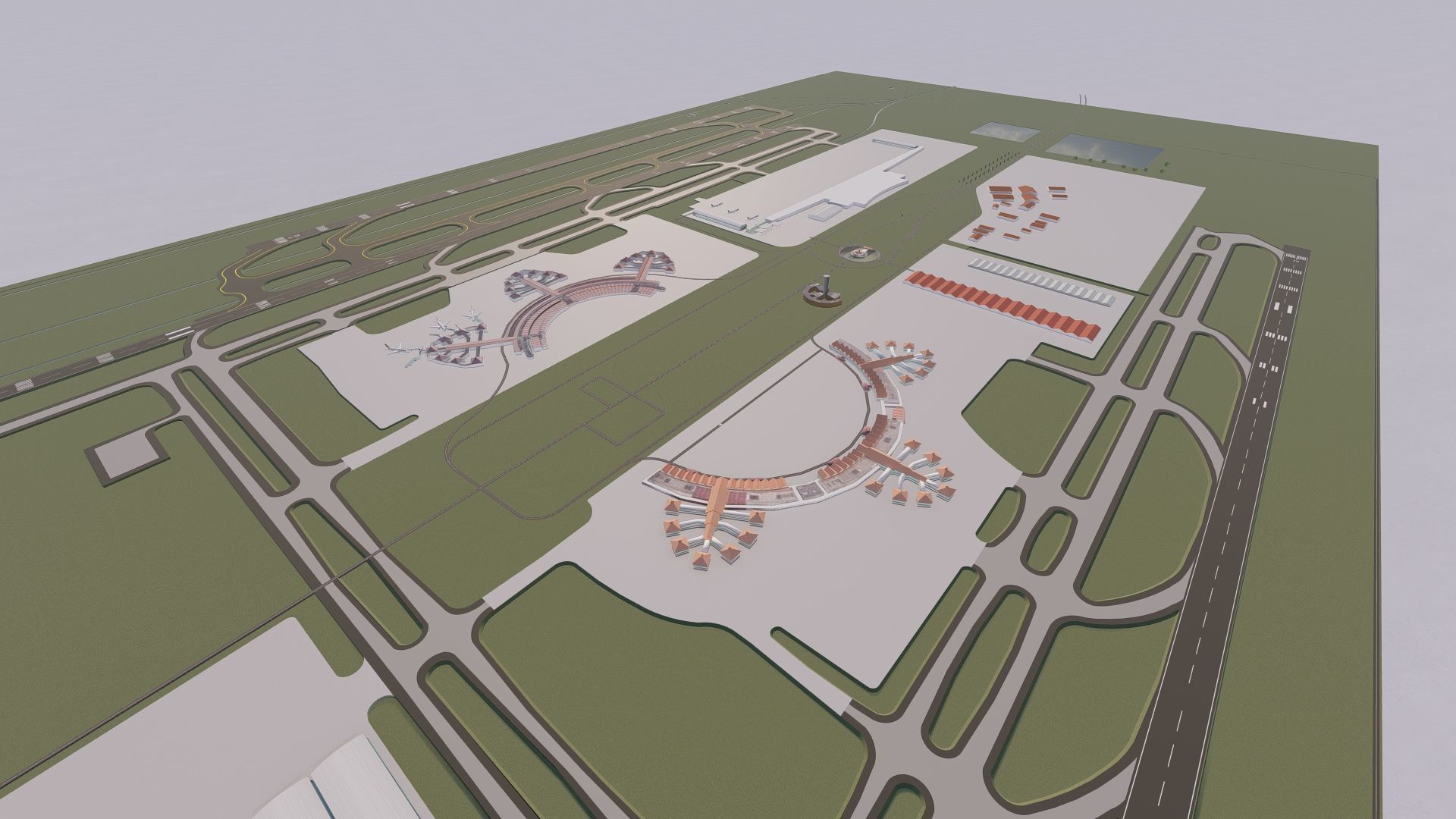 3D Airport-Airport 3D model_16