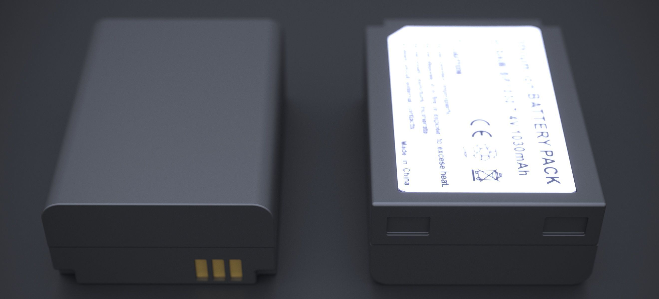 SAMSUNG BP-1030 LI-ION BATTERY 2024 3D model_2