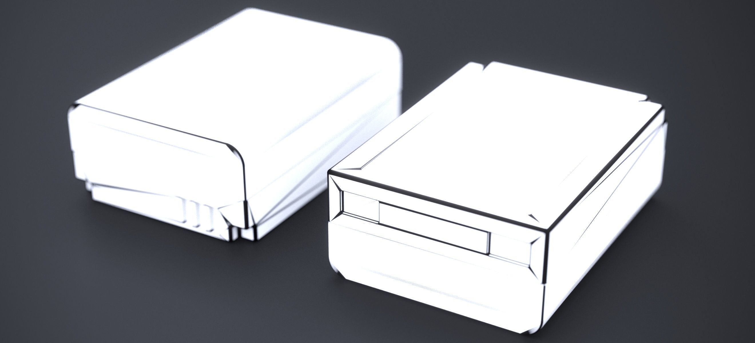SAMSUNG BP-1030 LI-ION BATTERY 2024 3D model_11