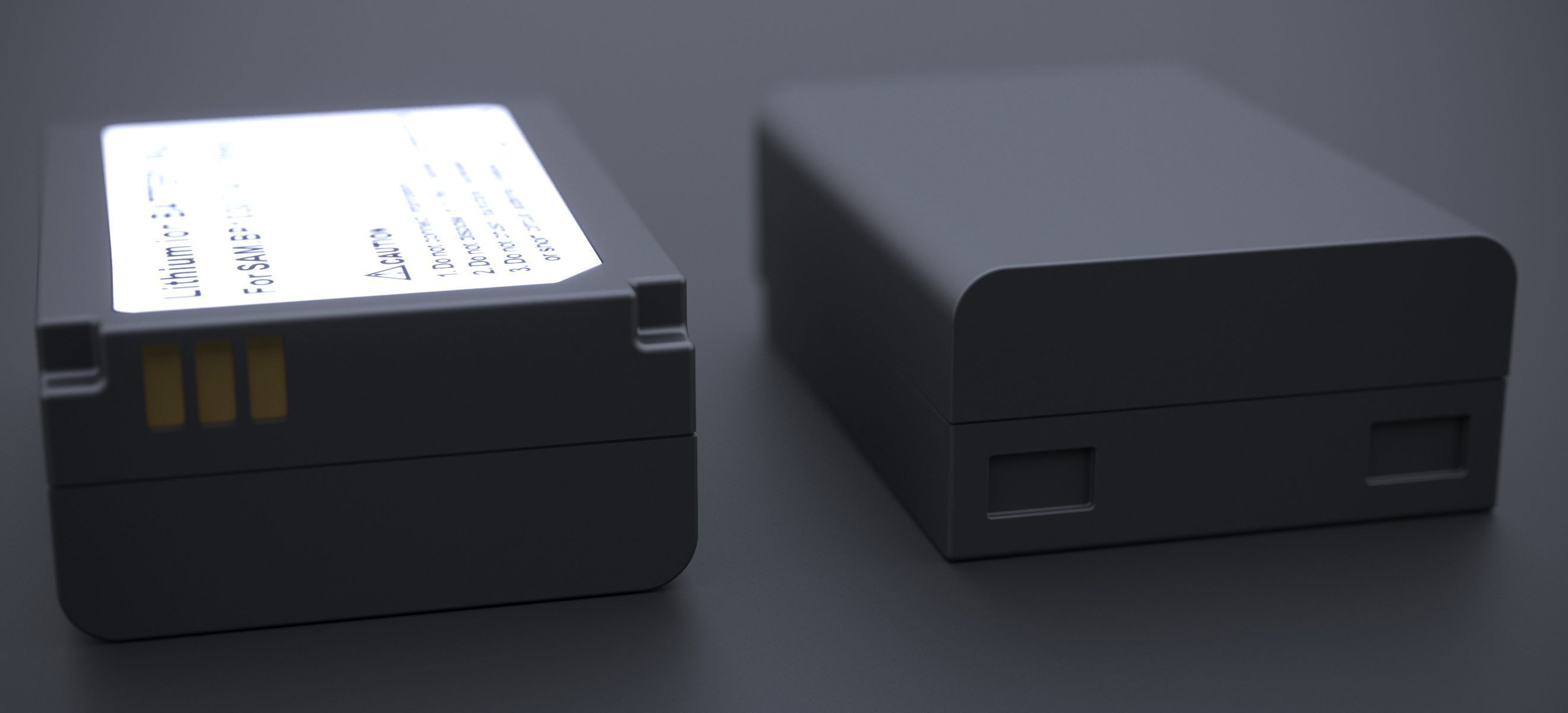 SAMSUNG BP-1030 LI-ION BATTERY 2024 3D model_8