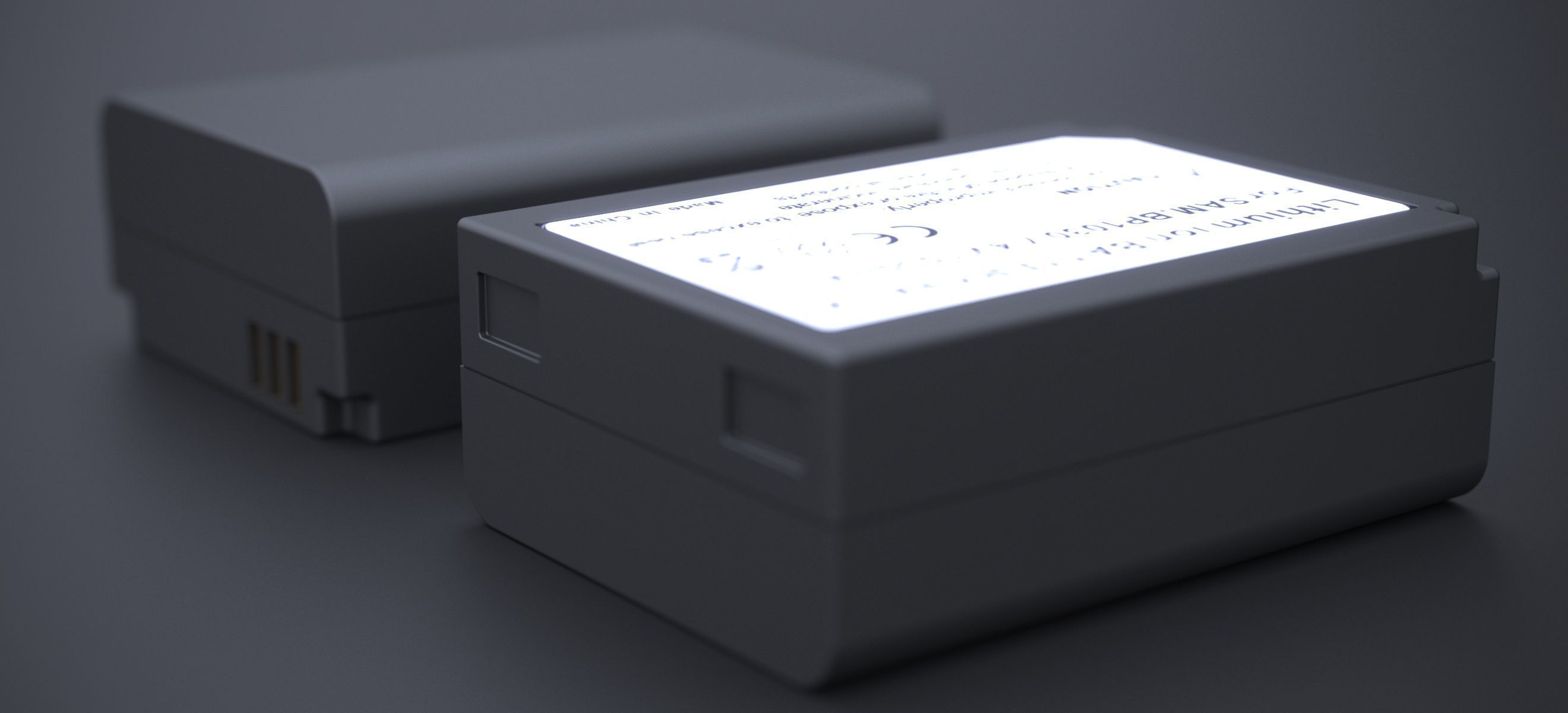 SAMSUNG BP-1030 LI-ION BATTERY 2024 3D model_5