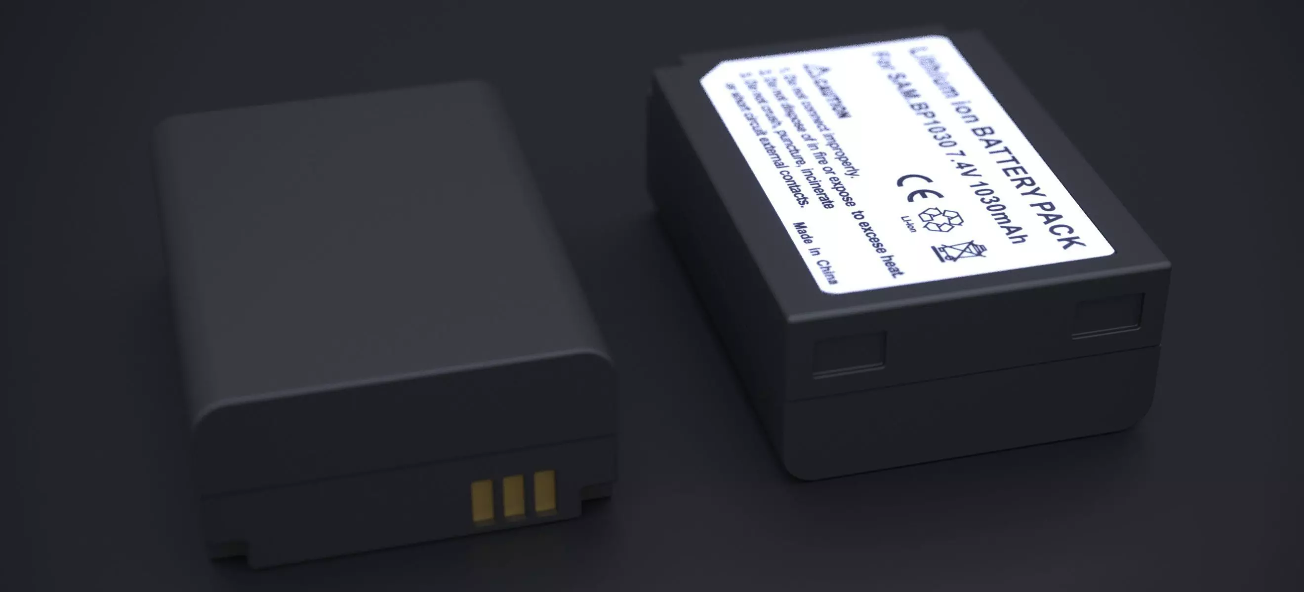 SAMSUNG BP-1030 LI-ION BATTERY 2024 3D model_0