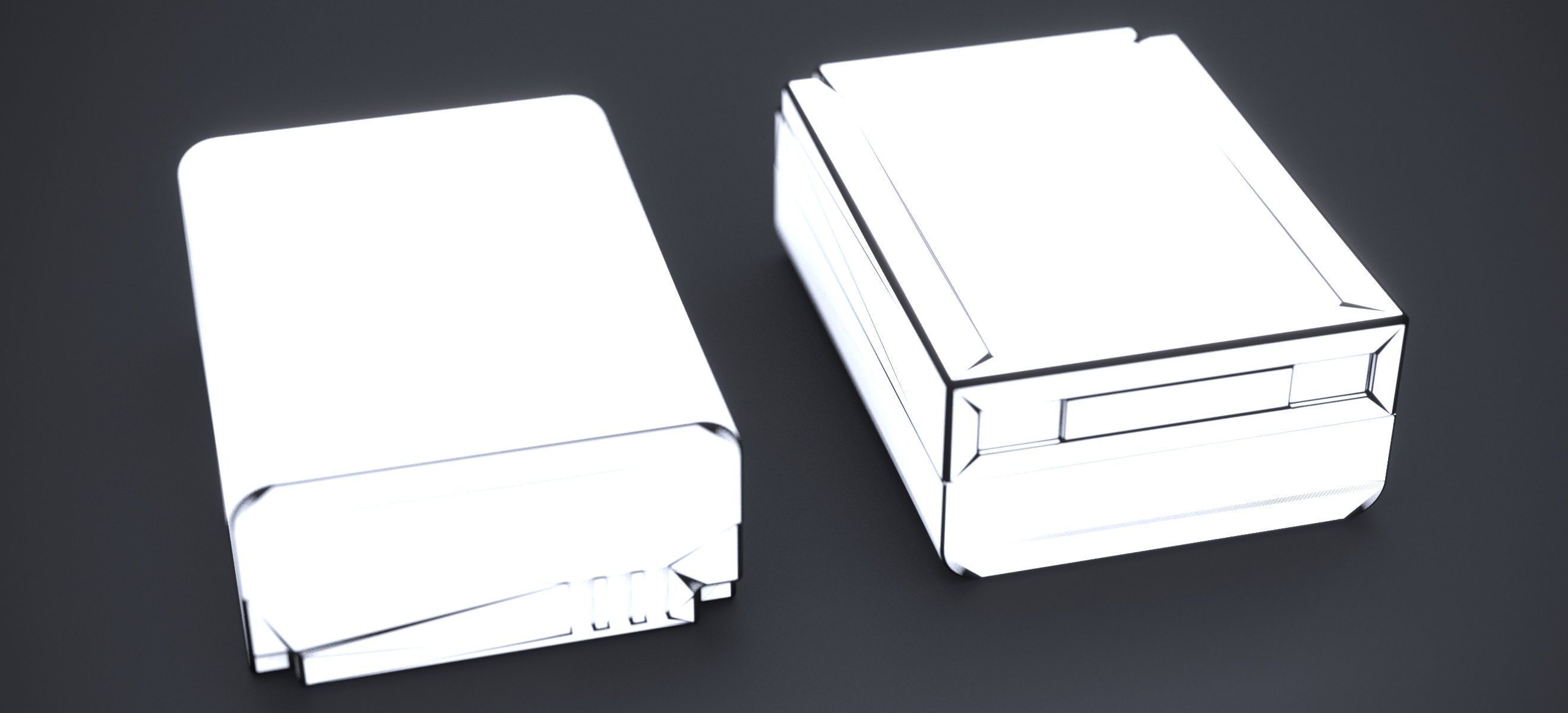 SAMSUNG BP-1030 LI-ION BATTERY 2024 3D model_10