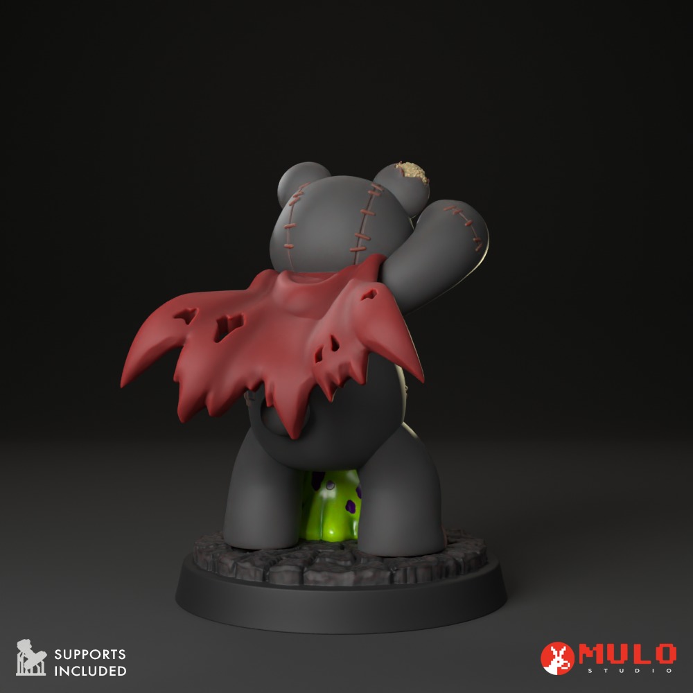 Warumonzaemon with Numemon 3D print model_4