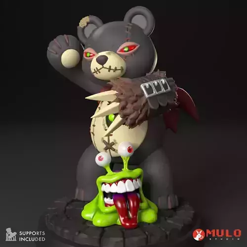 Warumonzaemon with Numemon