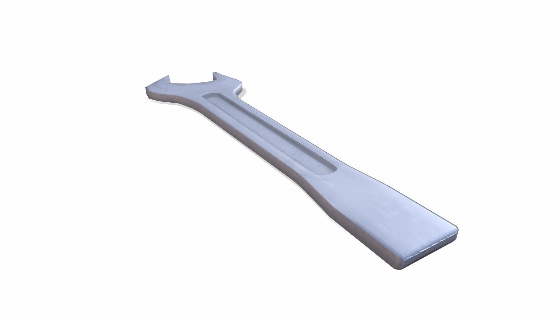 Spanner Low-poly 3D model_6
