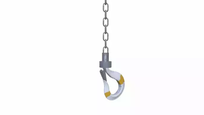 Industrial Hook with Chains
