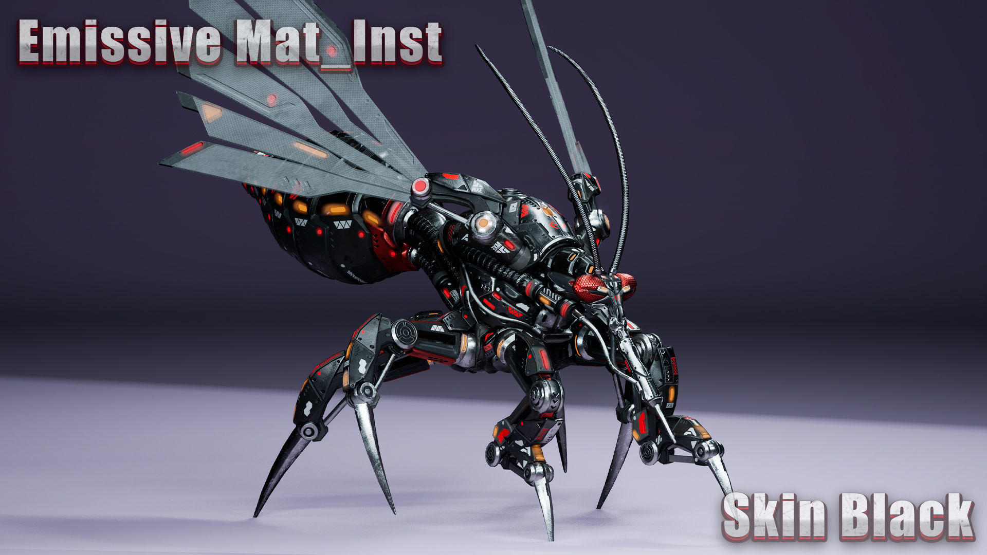 Sci-Fi Insect pack 3D Model Collection_38