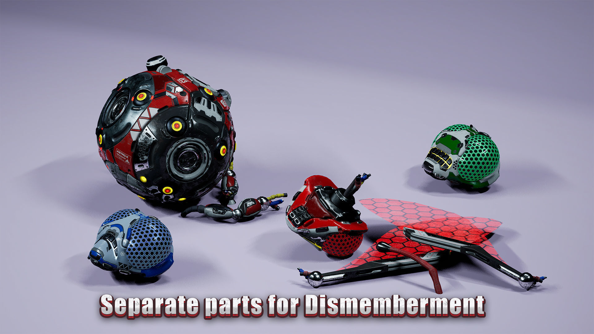 Sci-Fi Insect pack 3D Model Collection_32