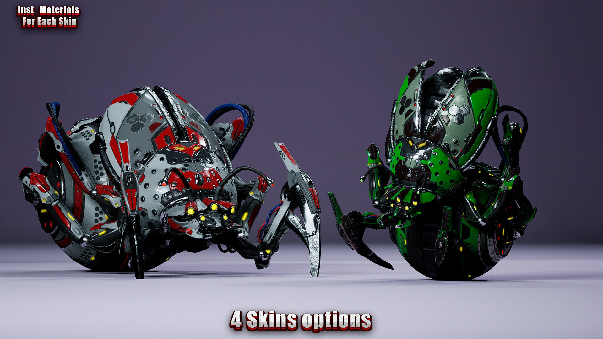 Sci-Fi Insect pack 3D Model Collection_24