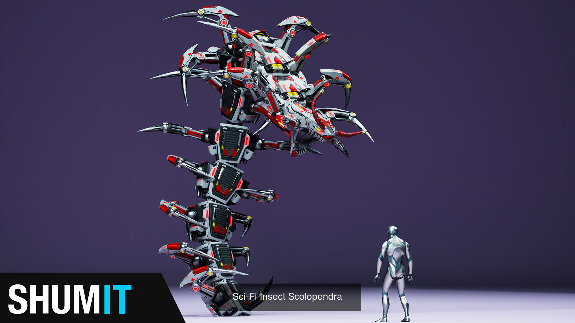 Sci-Fi Insect pack 3D Model Collection_14