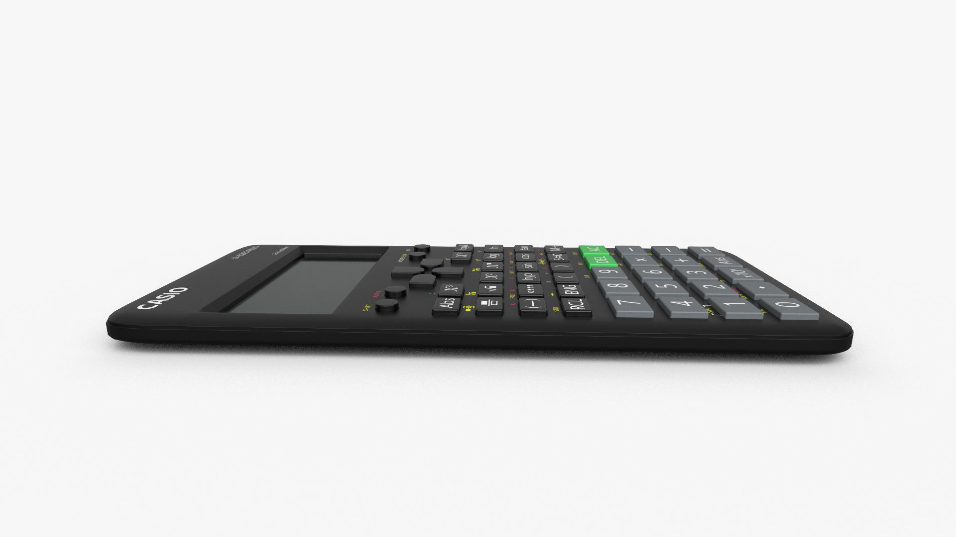 Scientific Calculator Low-poly 3D model_5