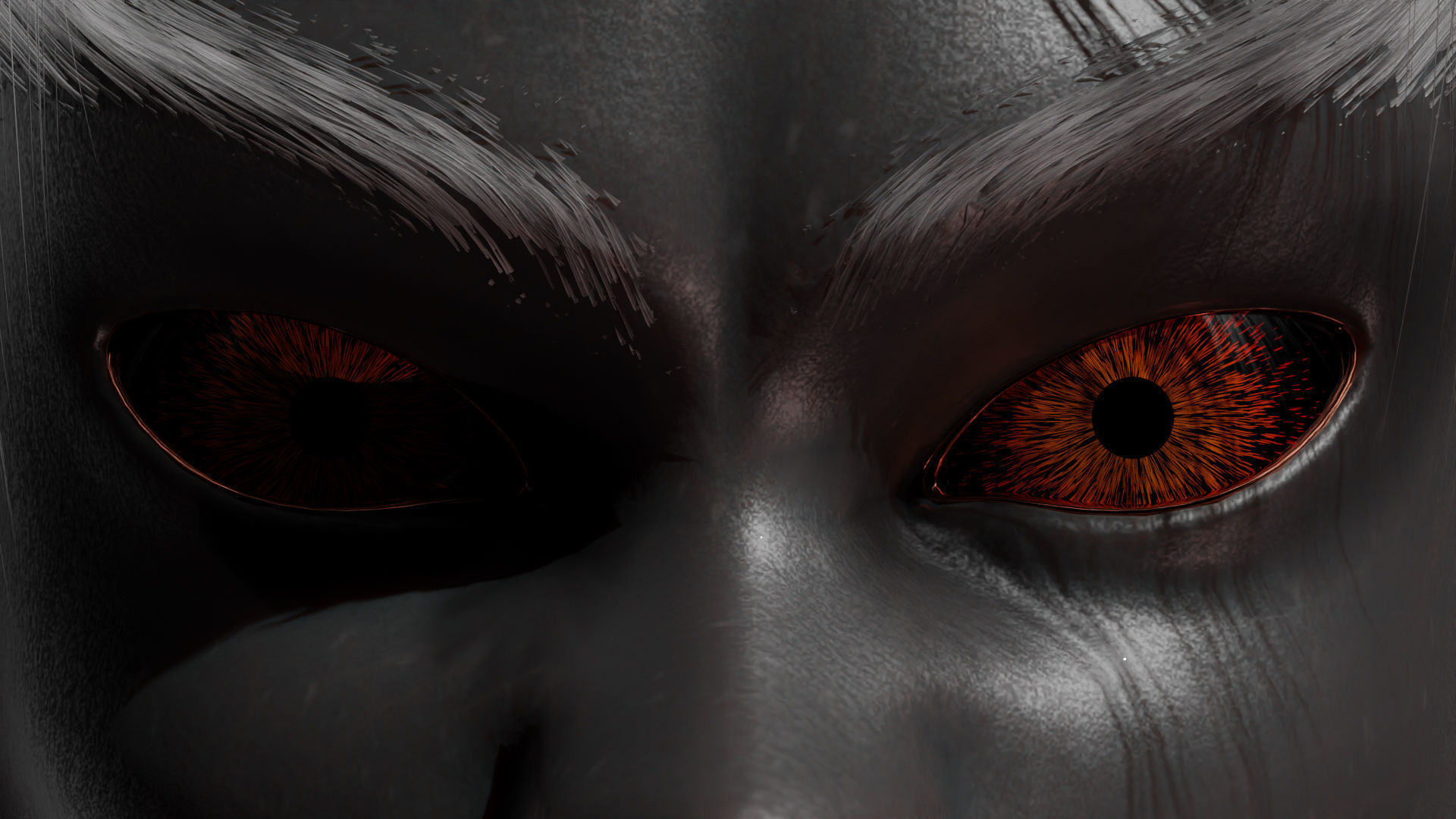 werewolves Low-poly 3D model_6