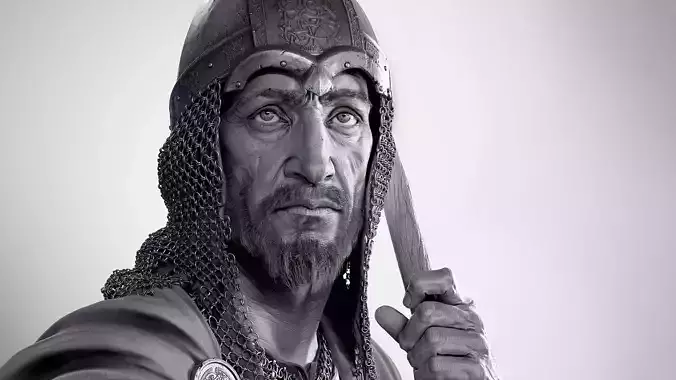 Old Warrior  -  3D Sculpting