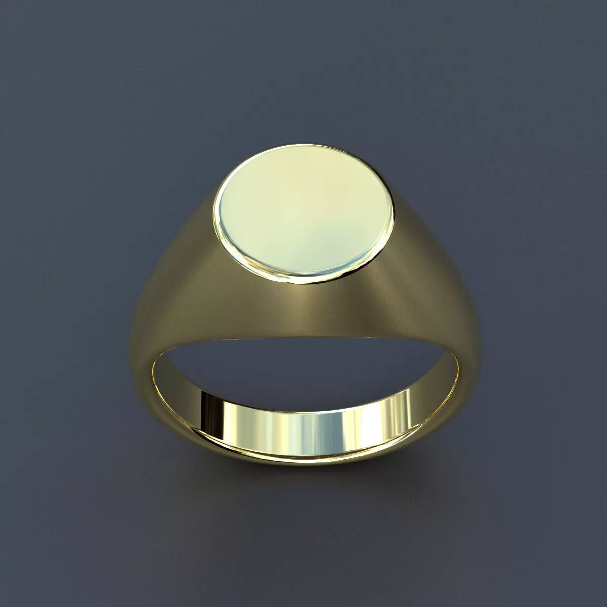 signet ring 3D print model