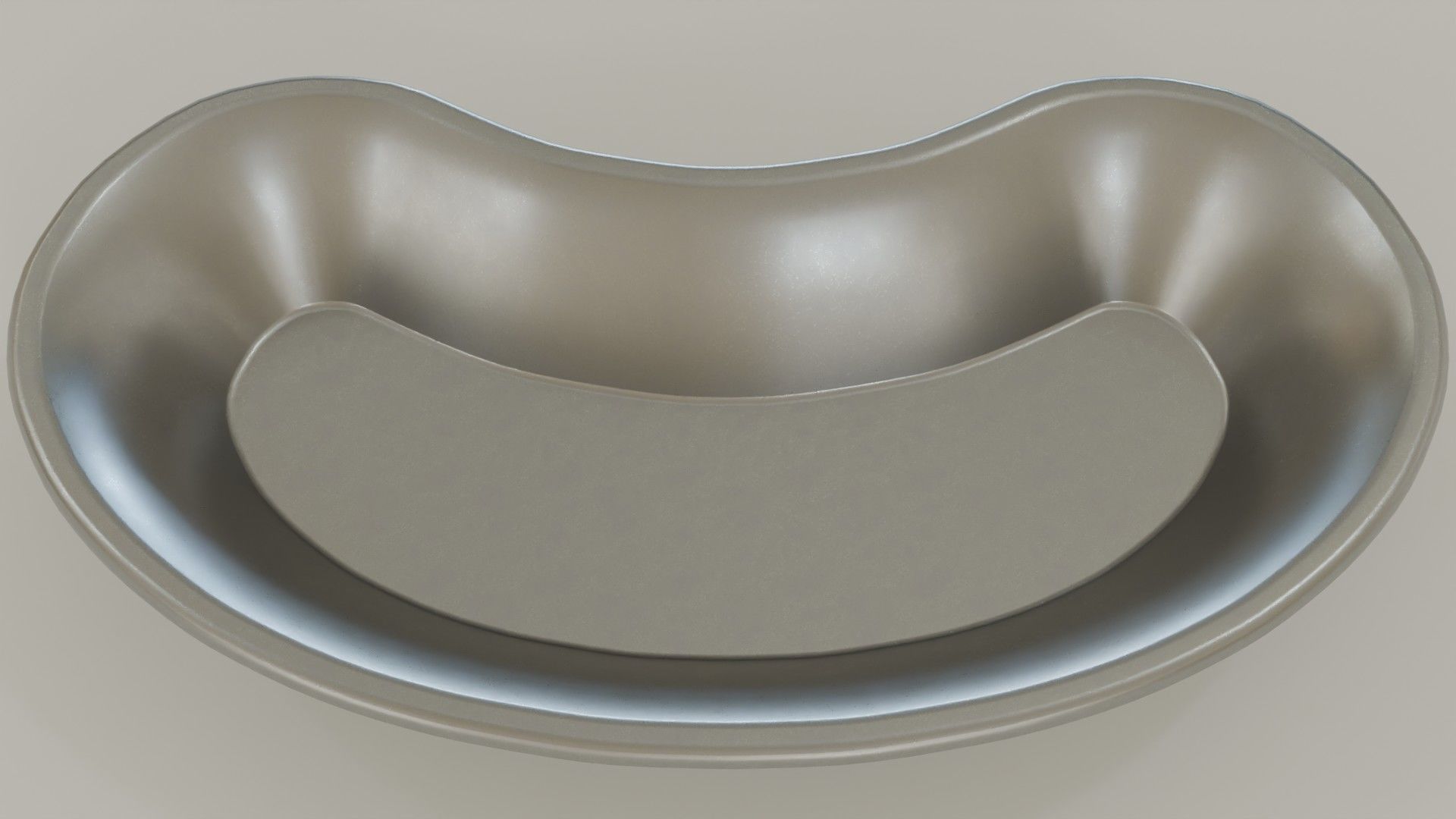 kidney dish 3D model_2