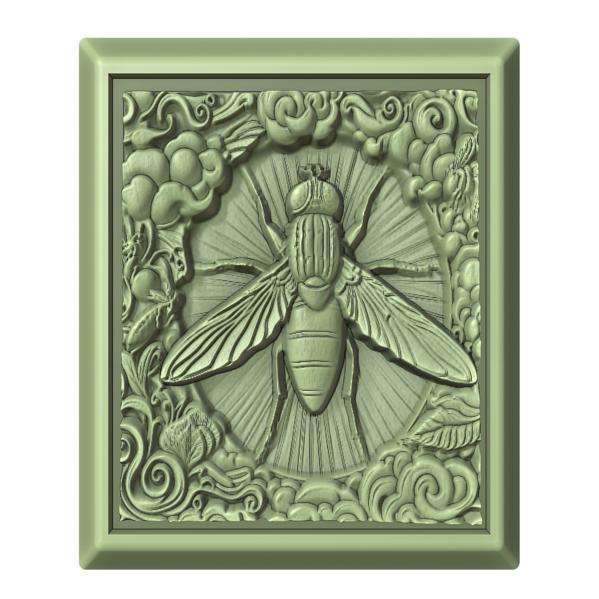 Fly Animal 3D print model_2