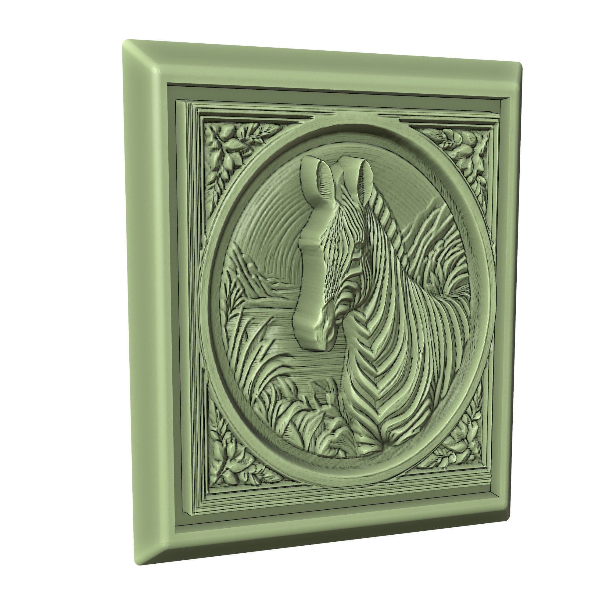 Zebra Animal 3D print model_3