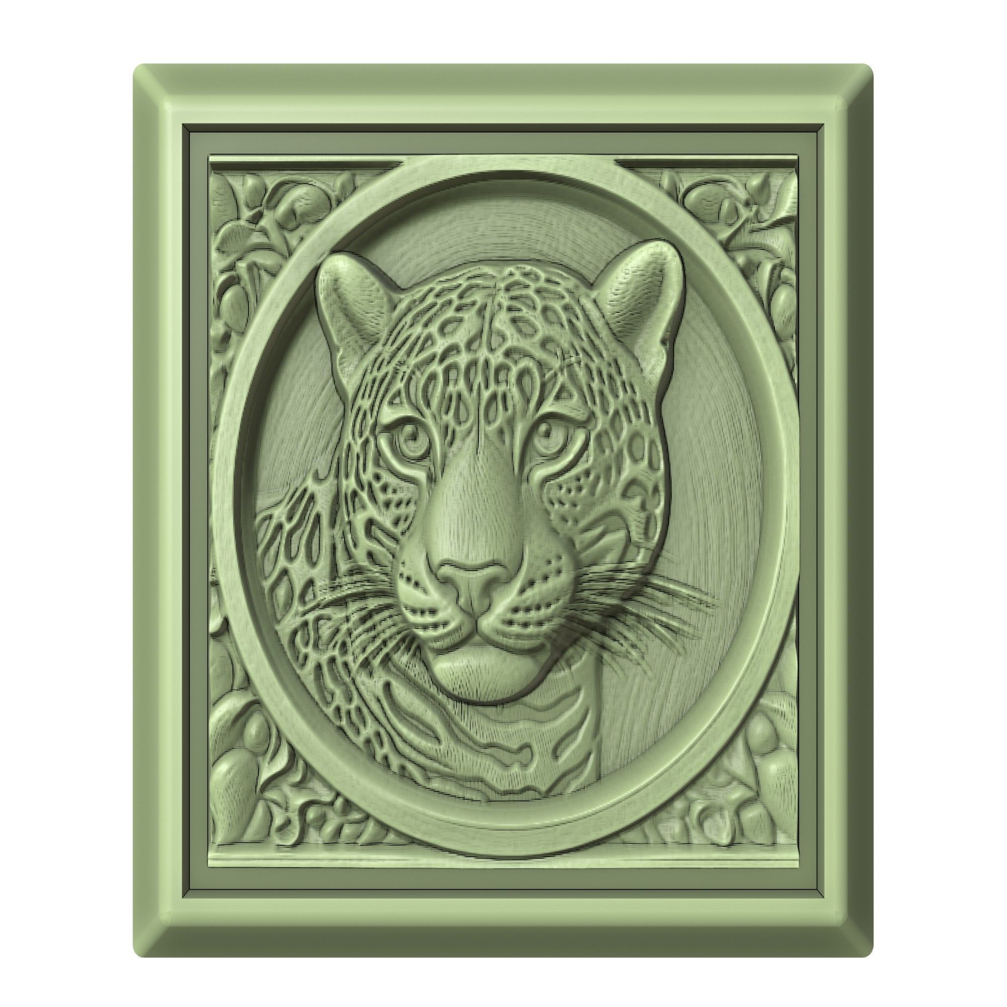 Jaguar Animal 3D print model_2