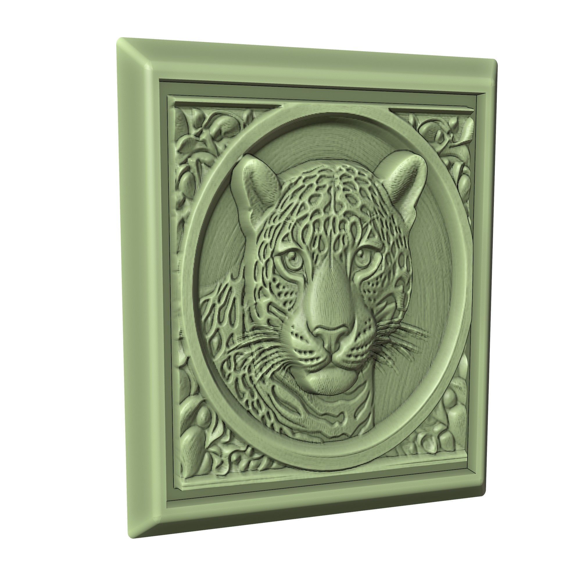 Jaguar Animal 3D print model_3