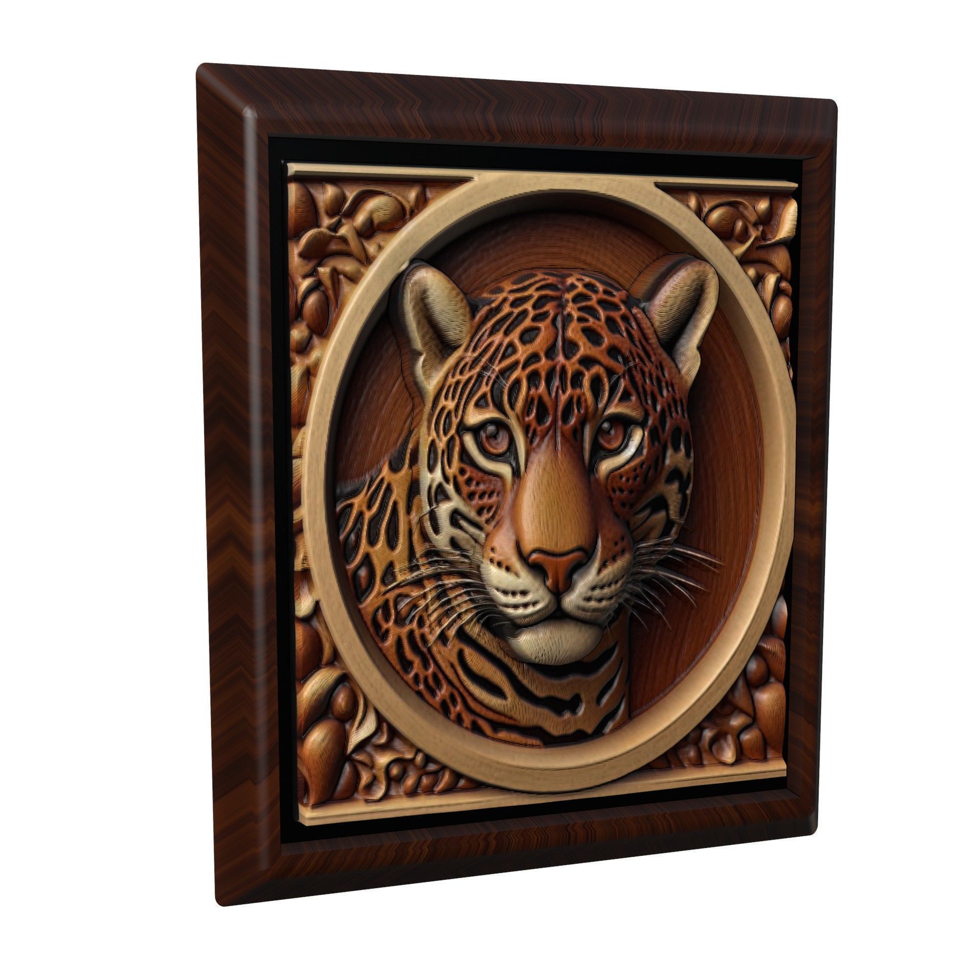 Jaguar Animal 3D print model_1