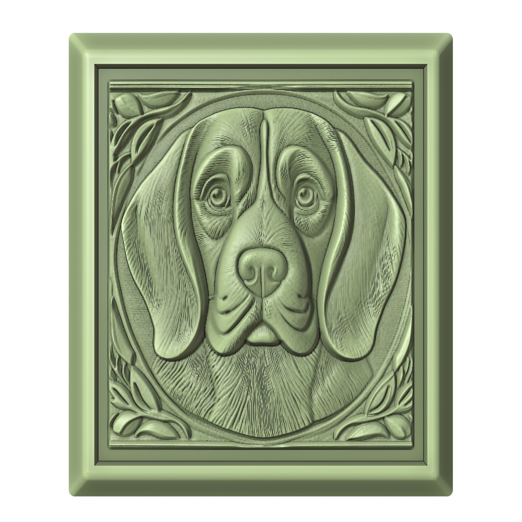 Dog Beagle Animal 3D print model_2