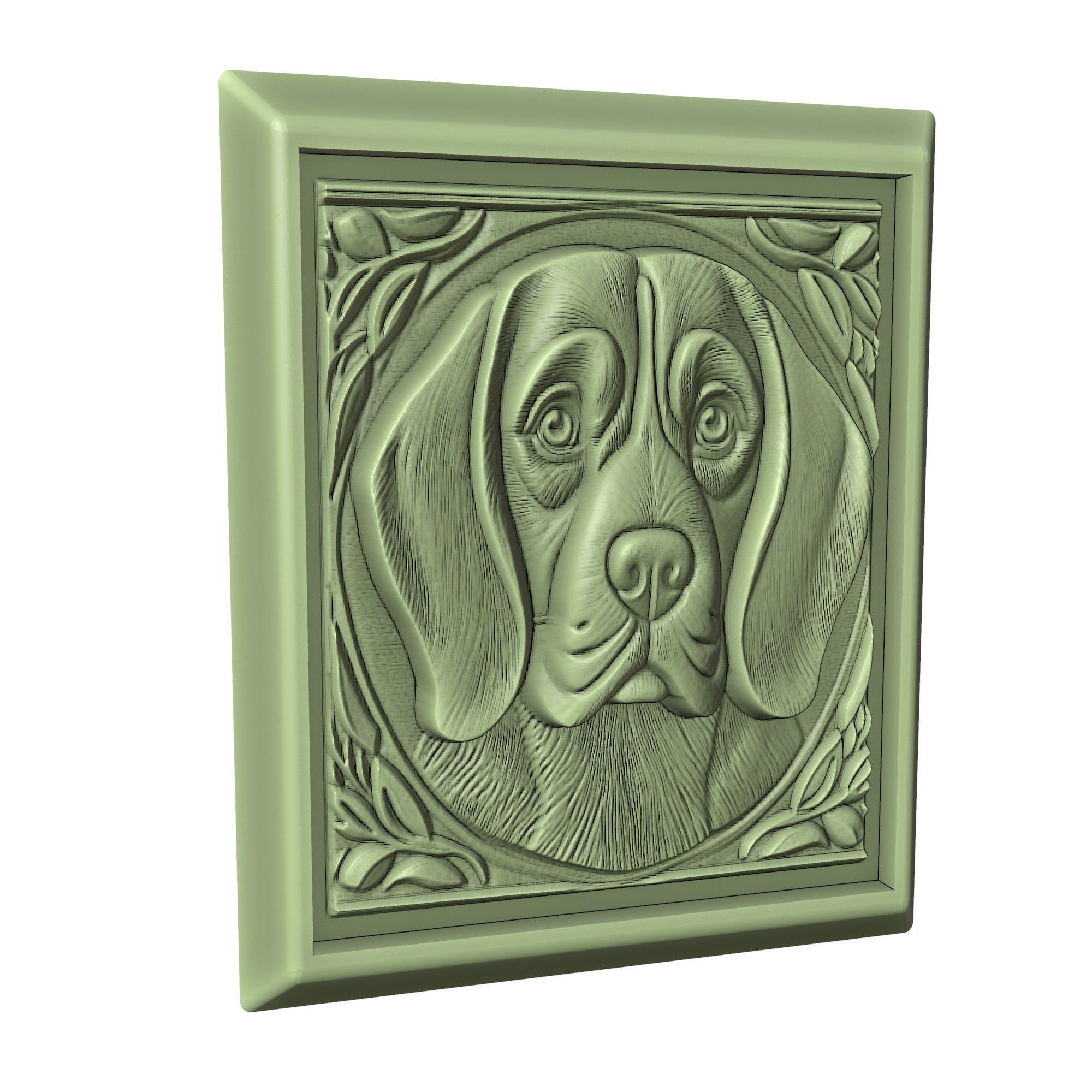 Dog Beagle Animal 3D print model_3