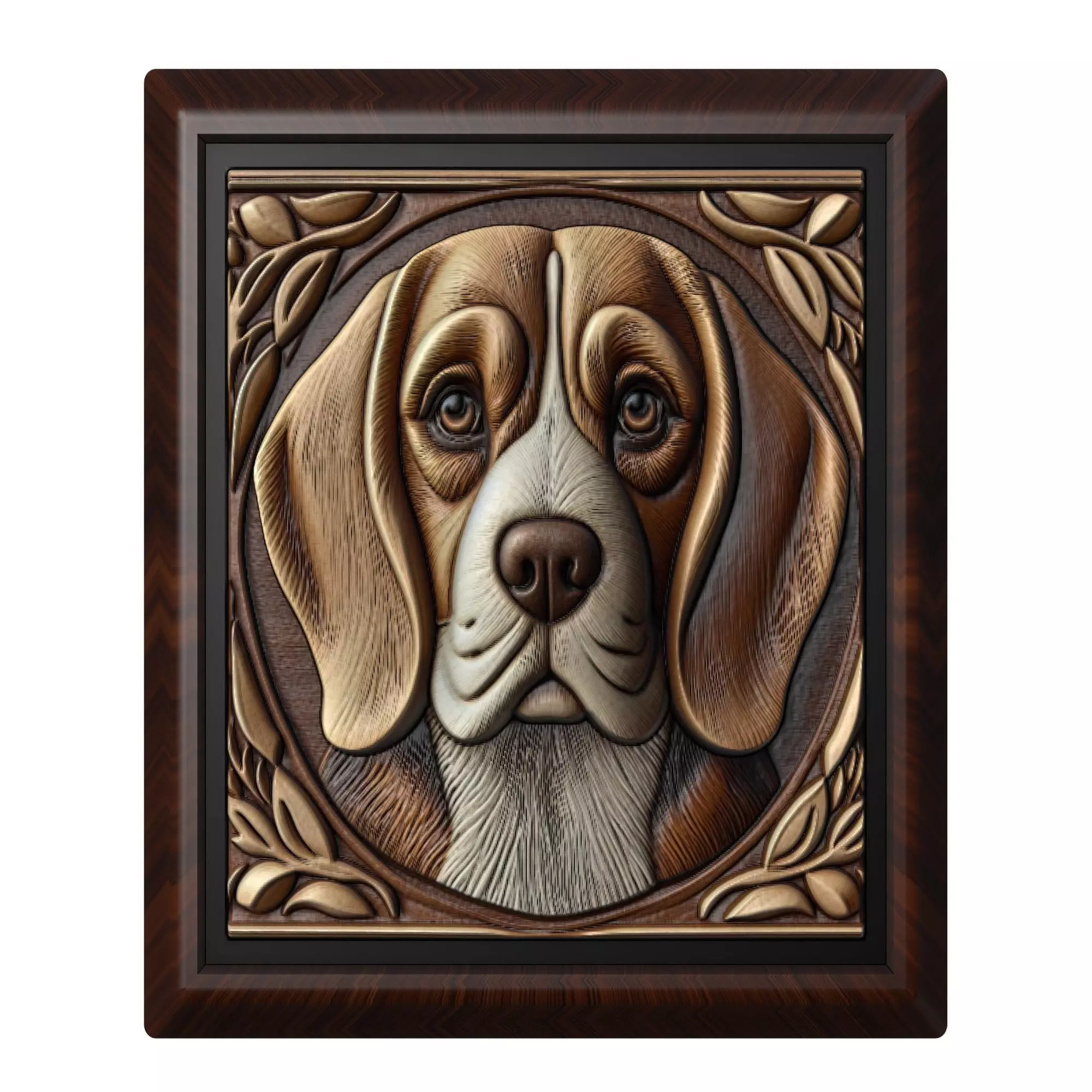 Dog Beagle Animal 3D print model_0