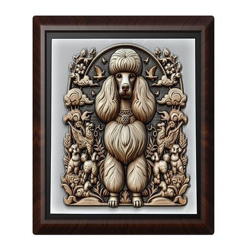 Dog Poodle Animal 3D print model