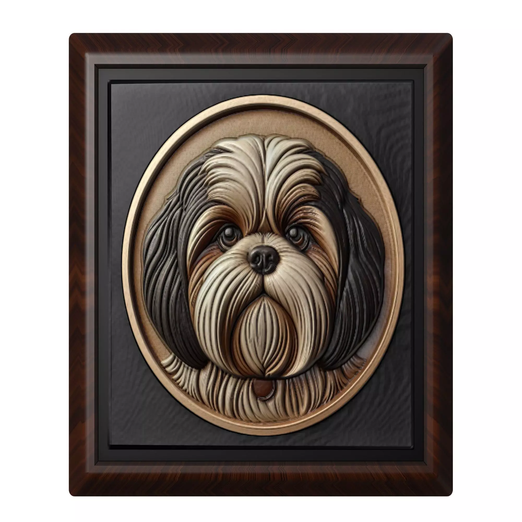 Dog Shih Tzu Animal 3D print model_0