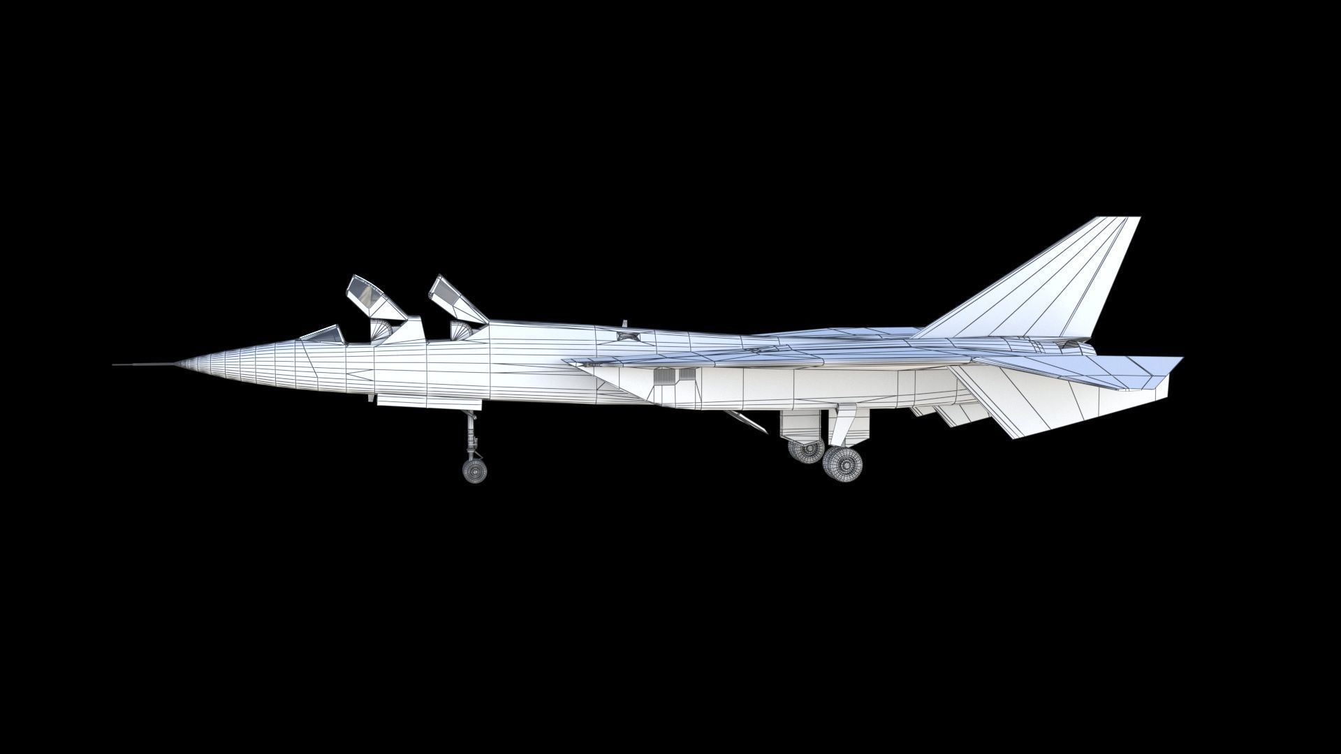 XF-108 Interceptor 3D model_24