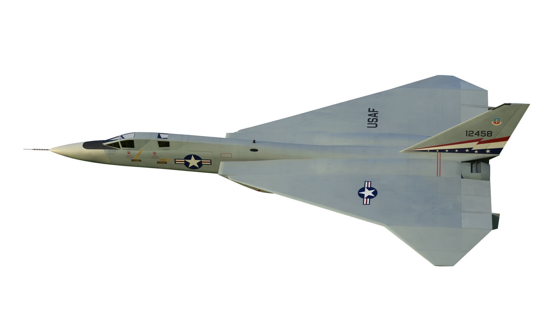 XF-108 Interceptor 3D model_10