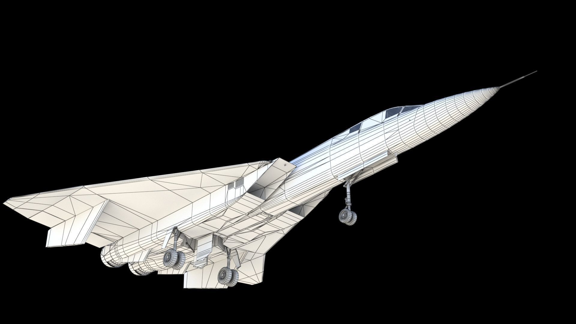 XF-108 Interceptor 3D model_22
