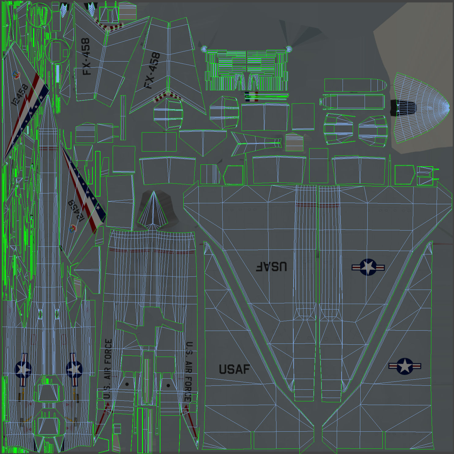 XF-108 Interceptor 3D model_20